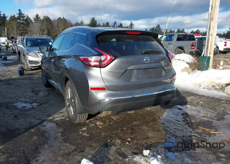 2016 Nissan Murano Sl z USA, uszkodzony, nr VIN 5N1AZ2MH6GN141847